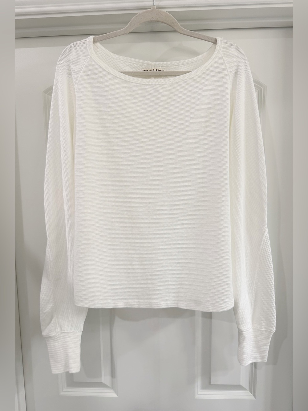 Free People We The Free Jess Long Sleeve - Clean Ivory - Picture 6 of 9